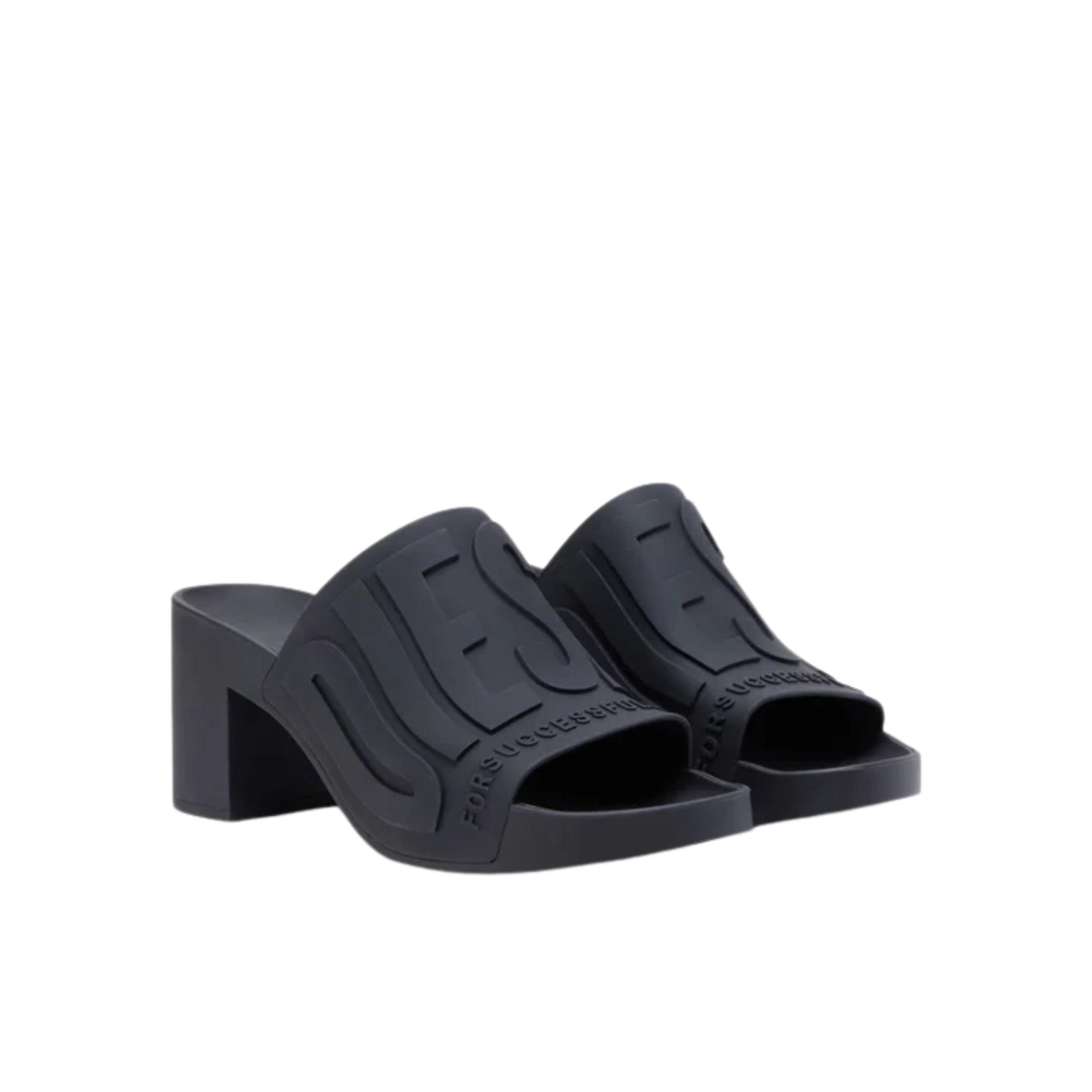 Diesel Heel Ladies Pamela Sa Mule Black